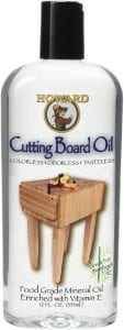 Howard Products BBB012 Food Grade Cutting Board Oil