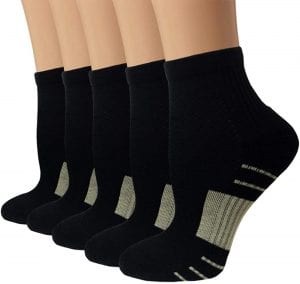 Iseasoo Copper Compression Running Socks For Women