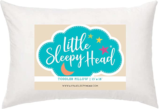 Little Sleepy Head Fluffy Ergonomic Toddler Pillow