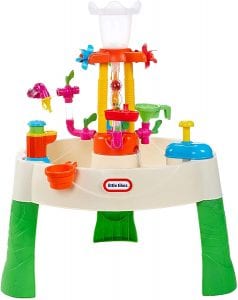 Little Tikes Fountain Factory Interchangeable Pipes Kid’s Water Table