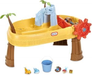 Little Tikes Island Wavemaker Built-In Play Kid’s Water Table