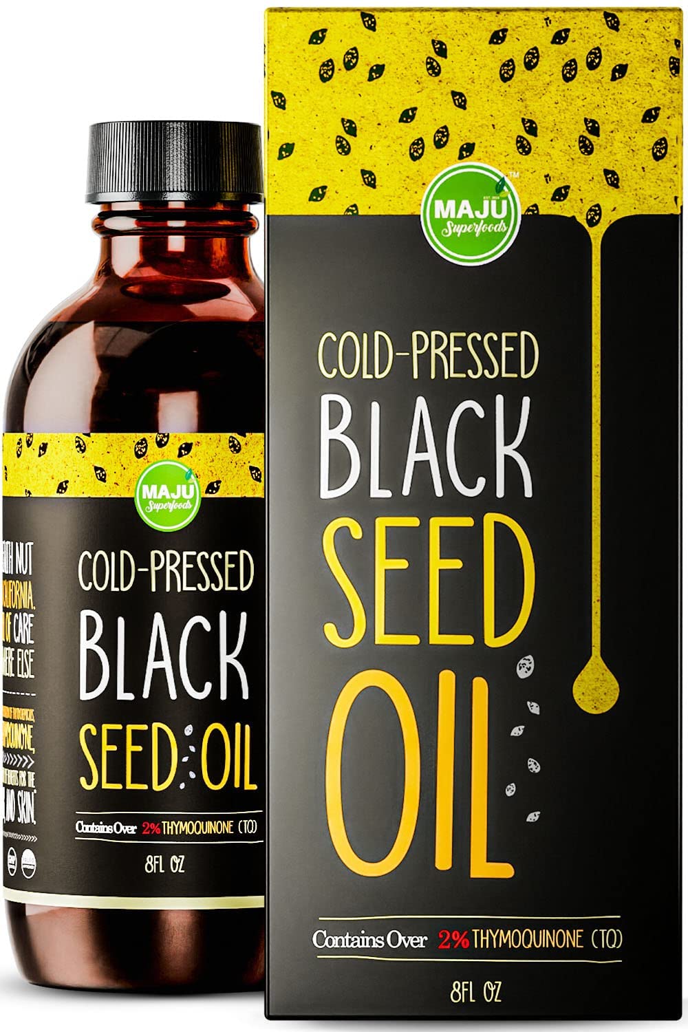 MAJU Superfoods Organic GMO-Free Black Seed Oil
