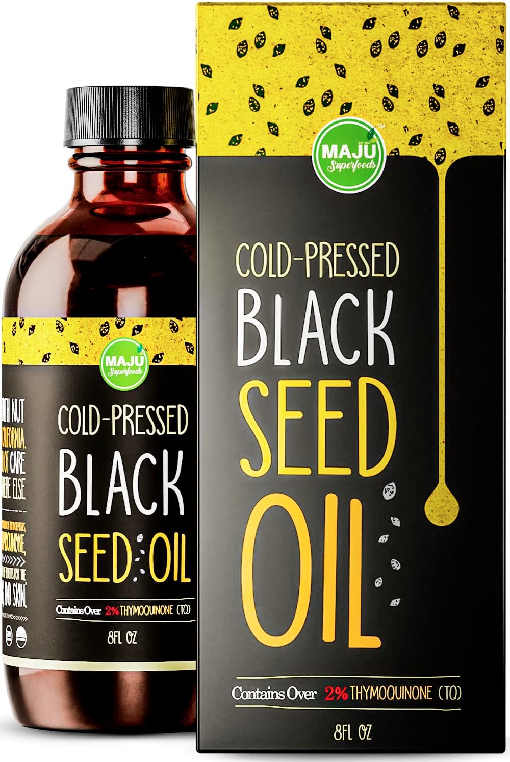 Maju Superfoods Immune Support Black Cumin Seed Oil Liquid