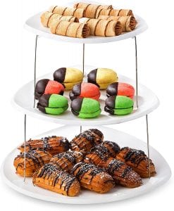 Masirs Nesting Gift Three-Tier Party Serving Tray