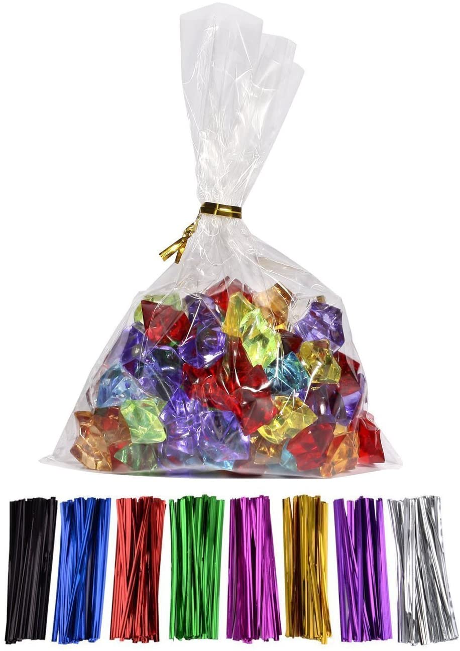 100x Colors Candy Bottle Design Cello Cellophane  Wedding Party Seal Bag S 