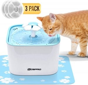 MOSPRO Pet Fountain Cat Water Dispenser