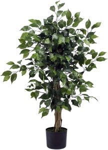 Nearly Natural Potted Tree Artificial Plant, 3-Foot