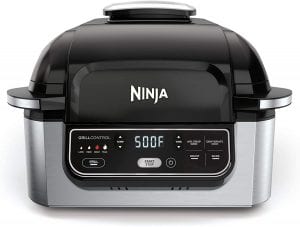Ninja Foodi AG301 5-In-1 Dehydrate Indoor Electric Grill