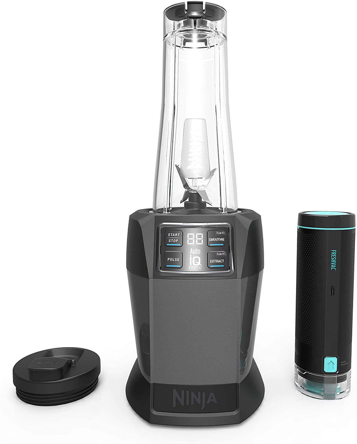 Ninja Nutri Ninja Freshvac Auto-iQ Blender, 1100-Watt