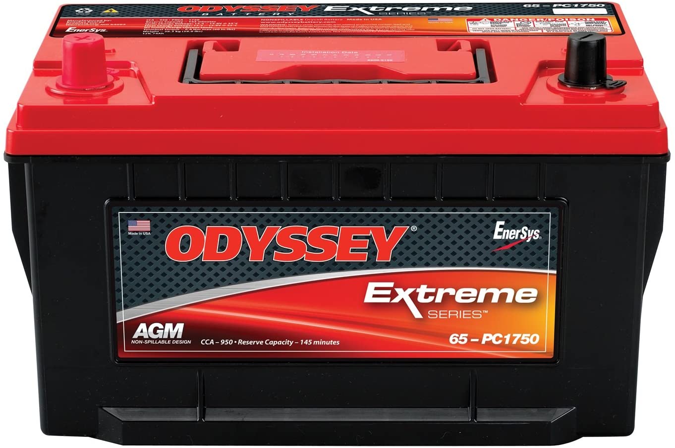 Odyssey 65-PC1750T Automotive & LTV Car Battery