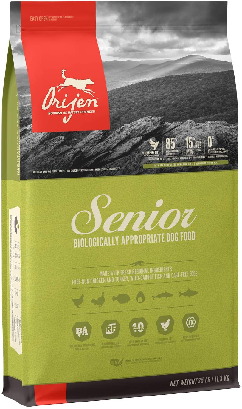 ORIJEN Adult Senior High-Protein & Grain-Free Dry Dog Food