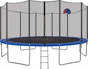 PAPAJET Sports Slam-Dunk Trampoline, 12-Feet