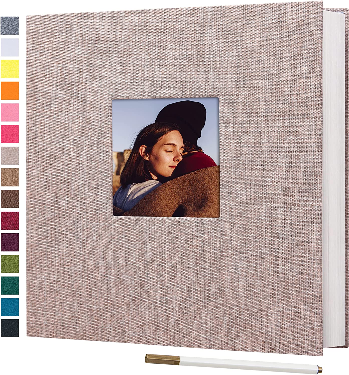 Potricher Self-Adhesive Magnetic Double Sided Photo Album Scrapbook