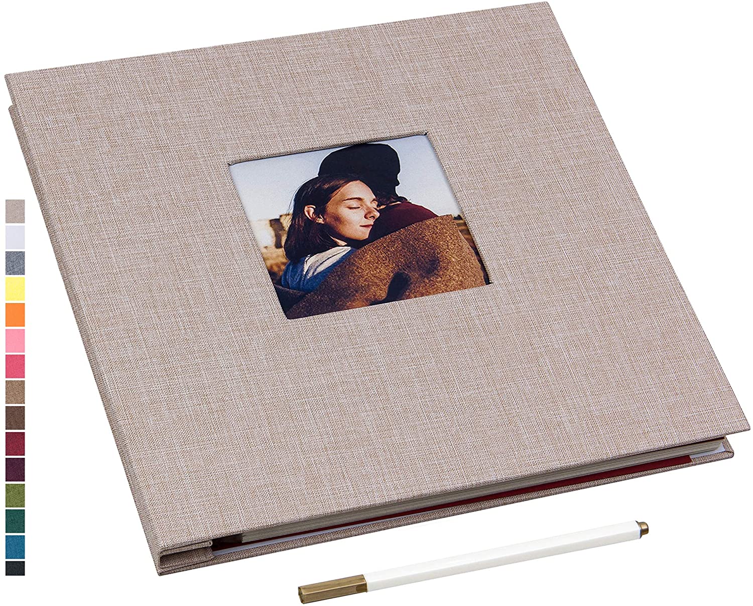 Potricher Self-Adhesive Magnetic Double Sided Photo Album Scrapbook