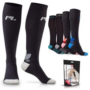 POWERLIX 20-30 mmHg Compression Socks For Women