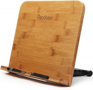 Readaeer Multifunctional Spine-Friendly Cookbook Stand