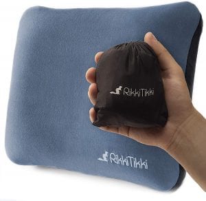 RikkiTikki Portable Long-Lasting Backpacking Pillow