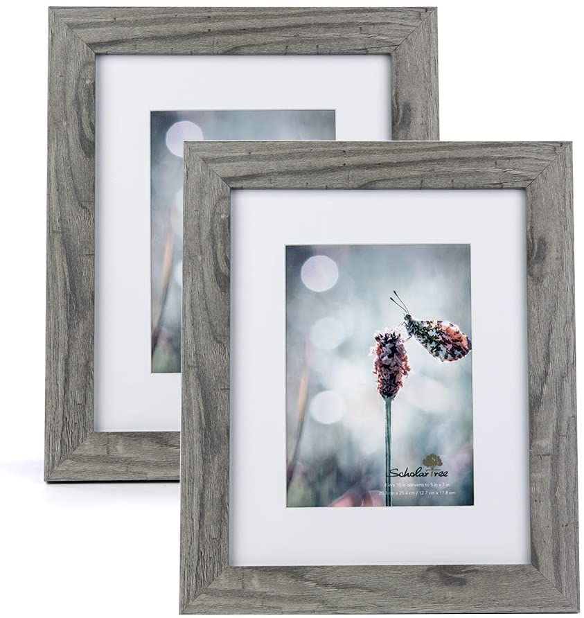 Scholartree Wooden 5 x 7 Picture Frame, 2-Pack