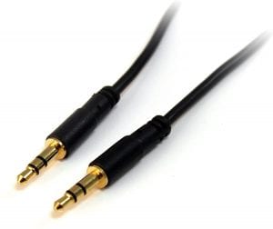 StarTech MU15MMS Hi-Fi Molded AUX Cable, 15-Foot