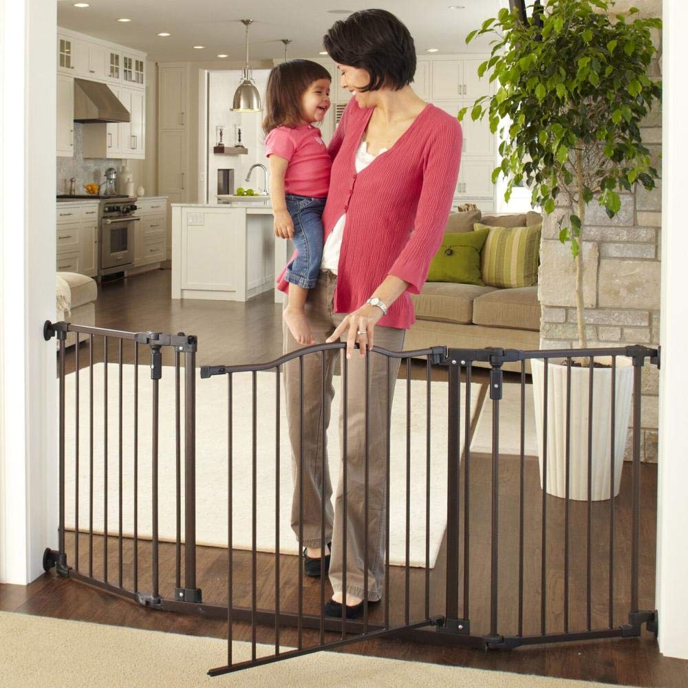 Toddleroo Deluxe Décor Extra Wide Pet Gate, 72-Inch