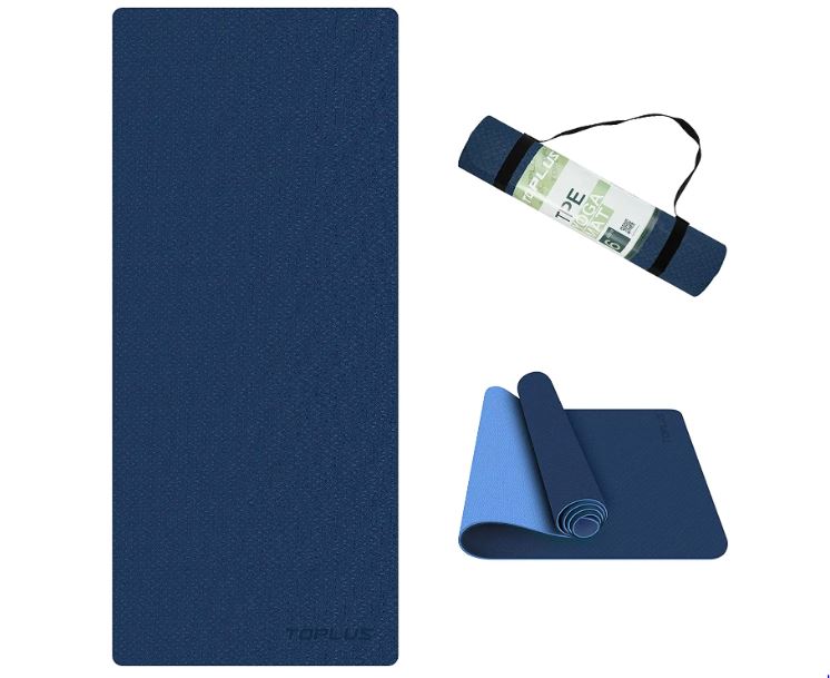 TOPLUS Textured Traditional Exercise Mat