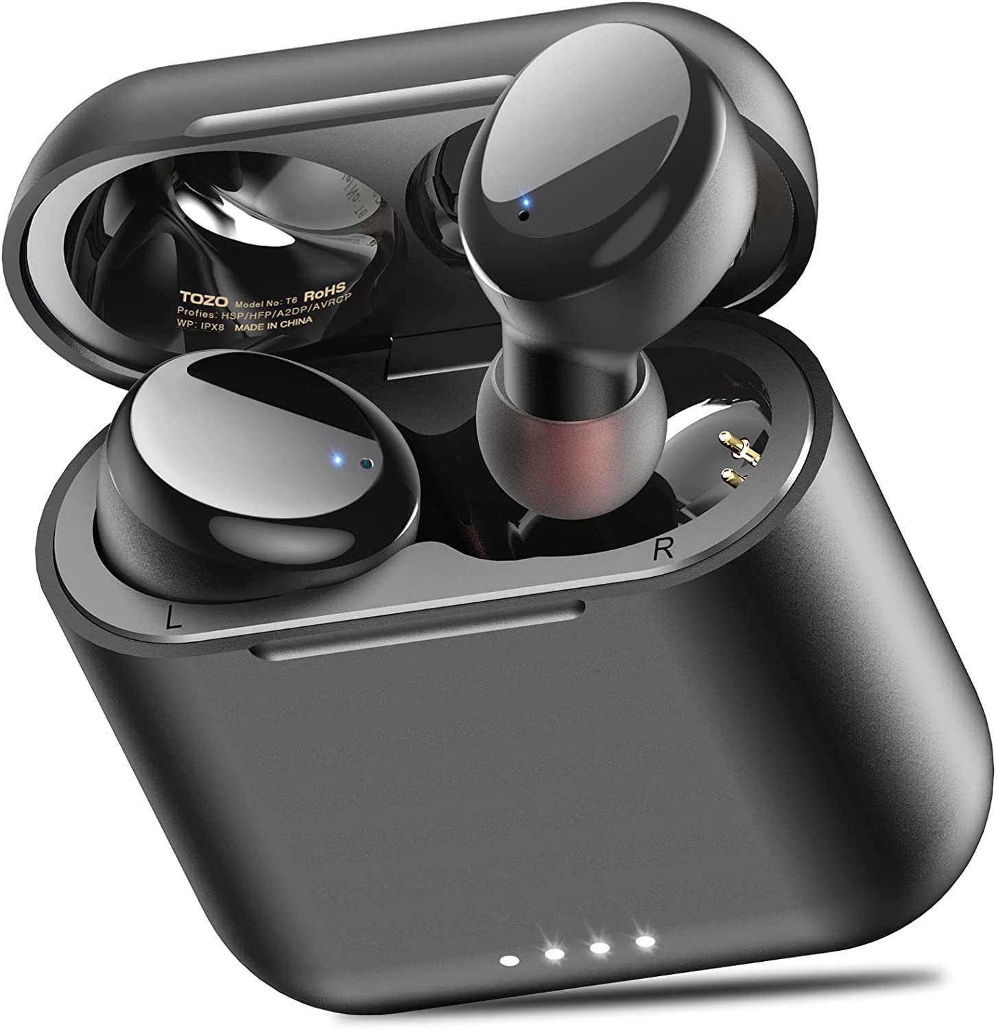TOZO T6 Compact Powerful Bass Wireless Earbuds