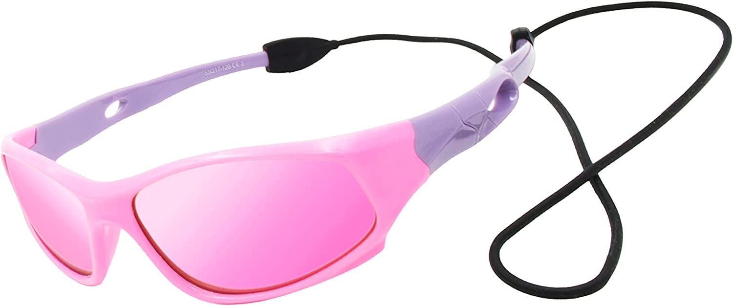 VATTER TR90 Lightweight 10-Layer Sunglasses For Kids