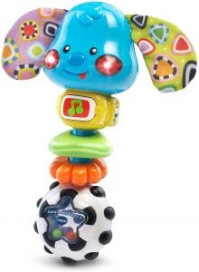 VTech Easy-To-Grasp Musical Dog Baby Rattle