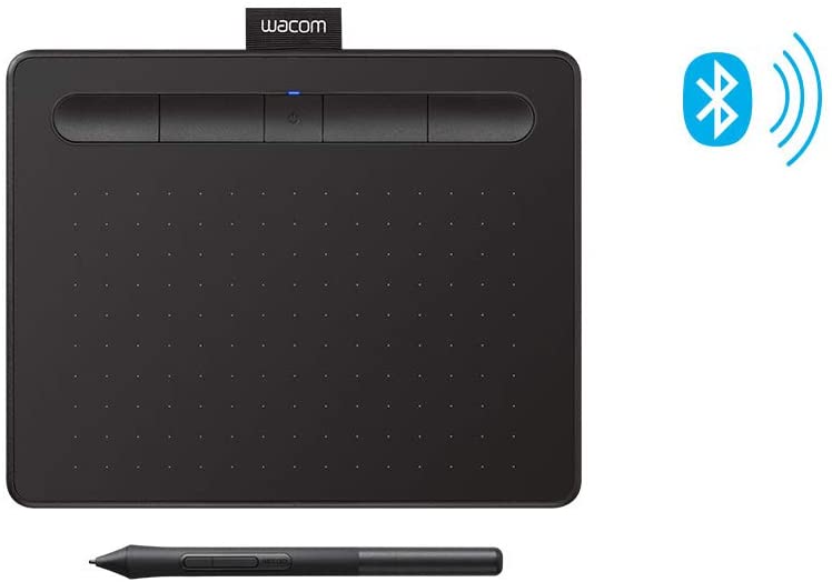 Wacom Intuos Wireless Graphics Drawing Tablet & Bonus Software