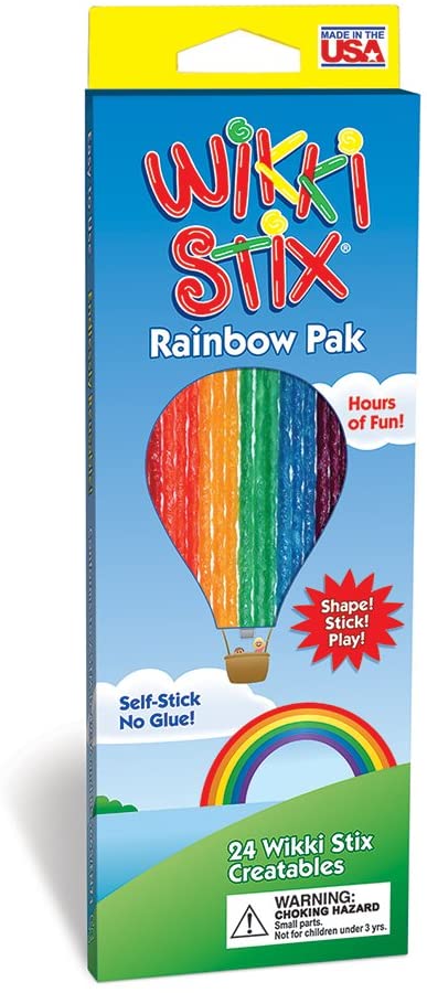 Wikki Stix Rainbow Pak Wax Sticks