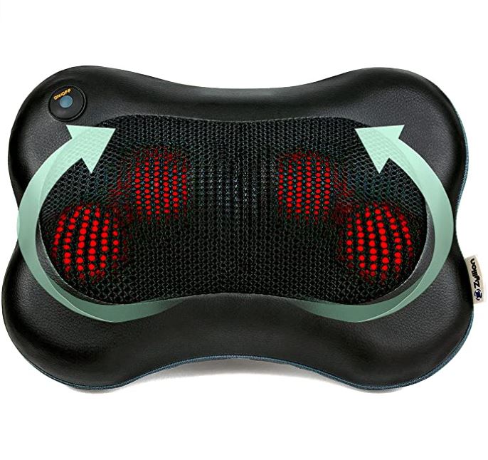 Zyllion Overheat Protection Muscle Therapy Back Massager
