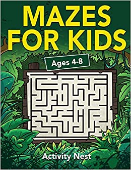 Activity Nest Mazes For Kids Activity Book