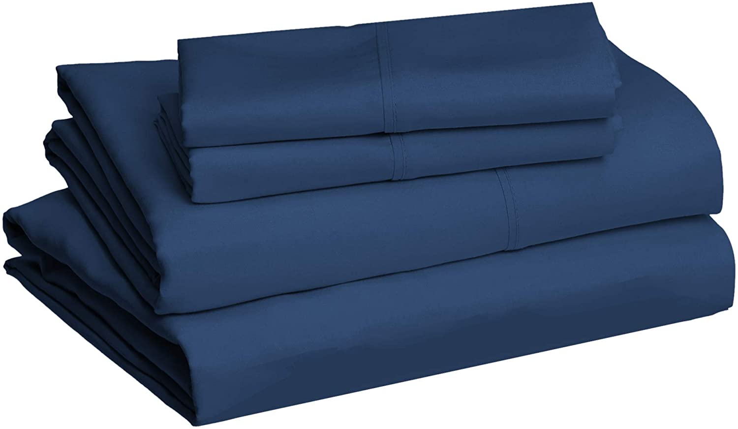 AmazonBasics Lightweight Easy Care Microfiber Bed Sheets