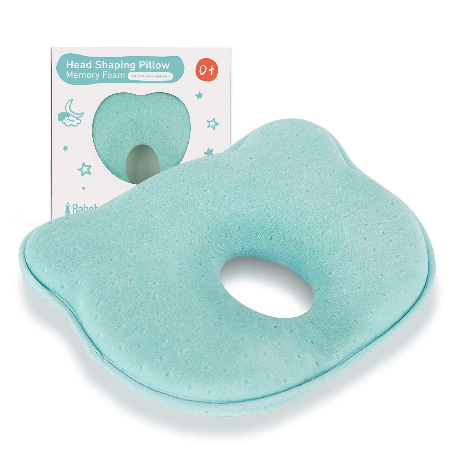 Babebay 3D Memory Foam Head Shaping Infant Pillow