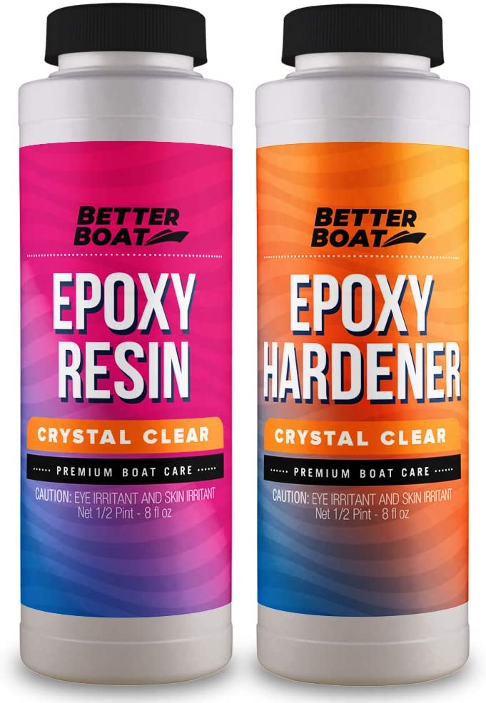 Better Boat High Gloss Clear Epoxy Resin Kit