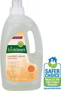 Biokleen Non-Toxic Plant Based High Efficiency Laundry Detergent