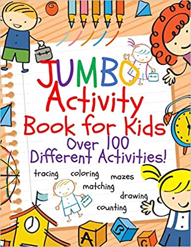 Busy Hands Books Jumbo Activity Book For Kids