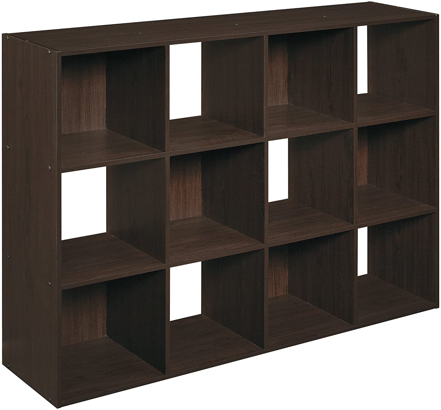 ClosetMaid 1292 Cubeicals Stackable Storage Bookshelf, 12-Cube
