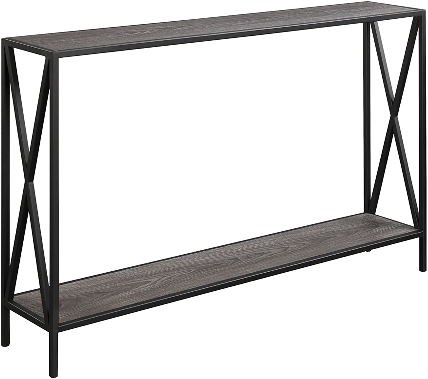 Convenience Concepts Tucson Crisscross Console Table For Entryway