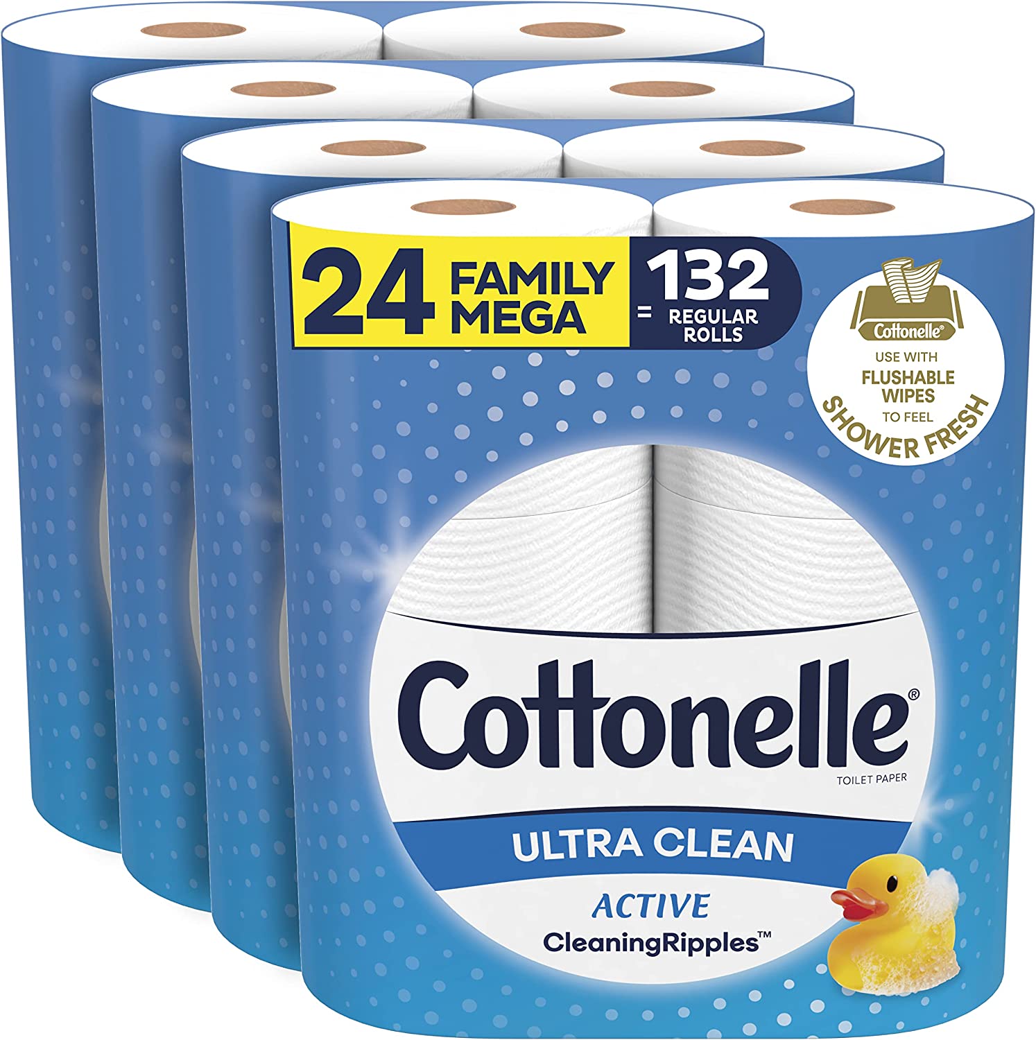 Cottonelle All Skin Toilet Paper, 24-Rolls