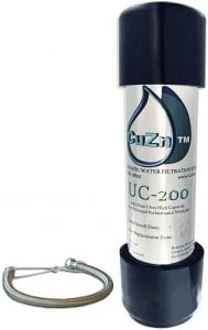 CuZn UC-200 Stainless Steel Connection Hose Water Filter