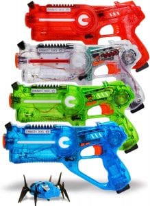 DYNASTY TOYS Family Laser Tag Set, 4-Pack