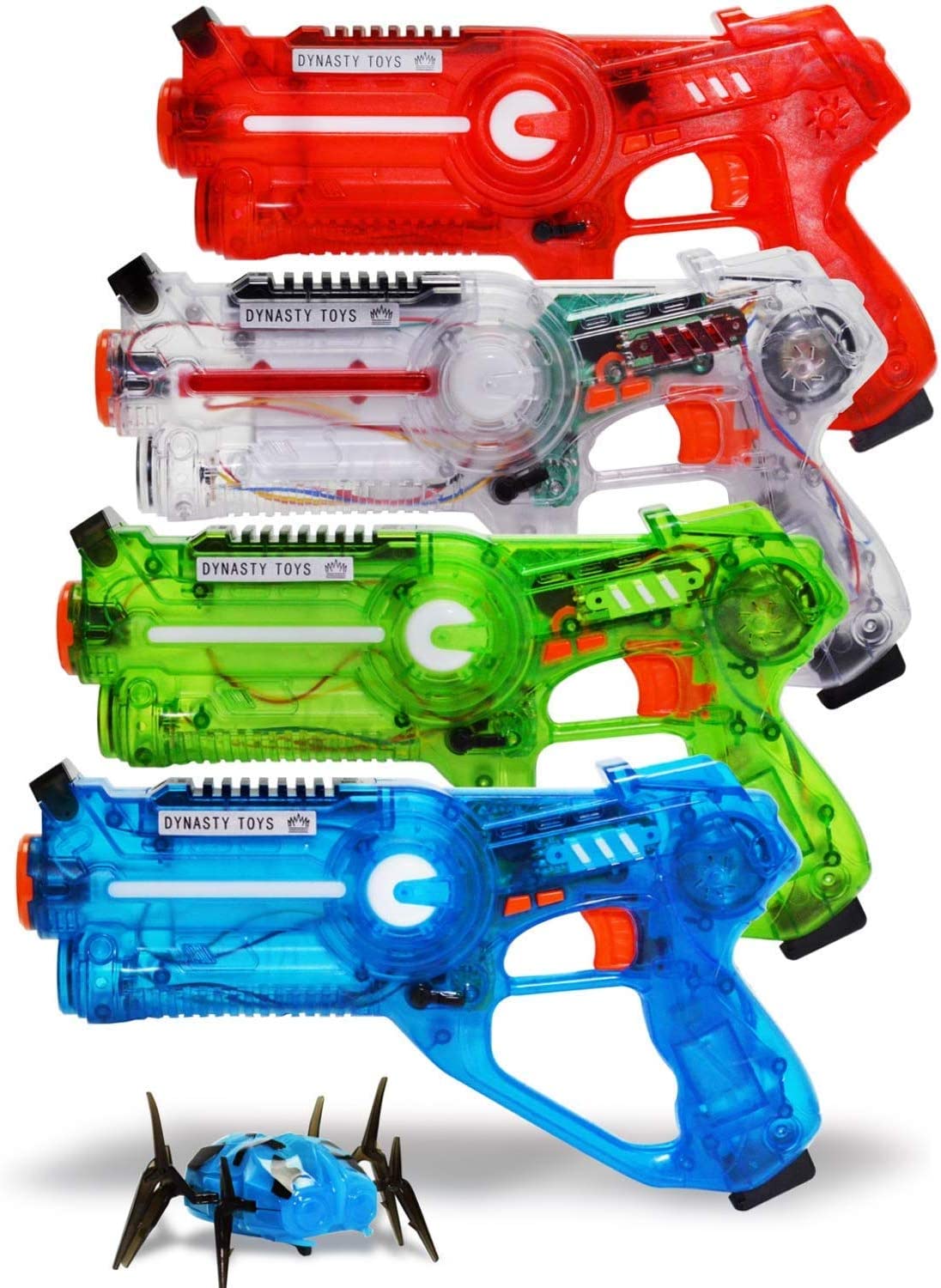 DYNASTY TOYS Family Laser Tag Set, 4-Pack