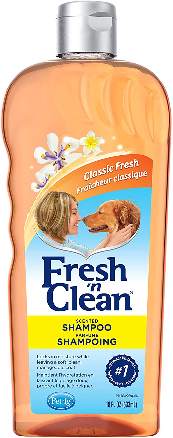 Fresh ‘n Clean Tangle-Free Pet Shampoo, 18-Ounce