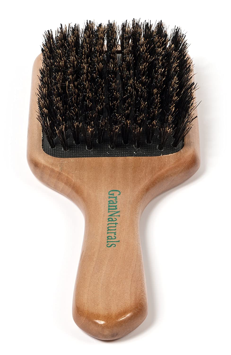 GranNaturals Anti-Frizz Boar Bristle Paddle Hair Brush