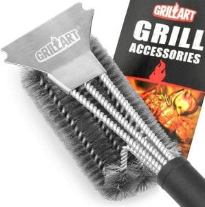 GRILLART 3-In-1 Electric BBQ Grill Cleaner