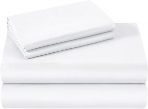 HOME IDEAS Luxury Microfiber Cheap Bed Sheets Set, 4-Piece