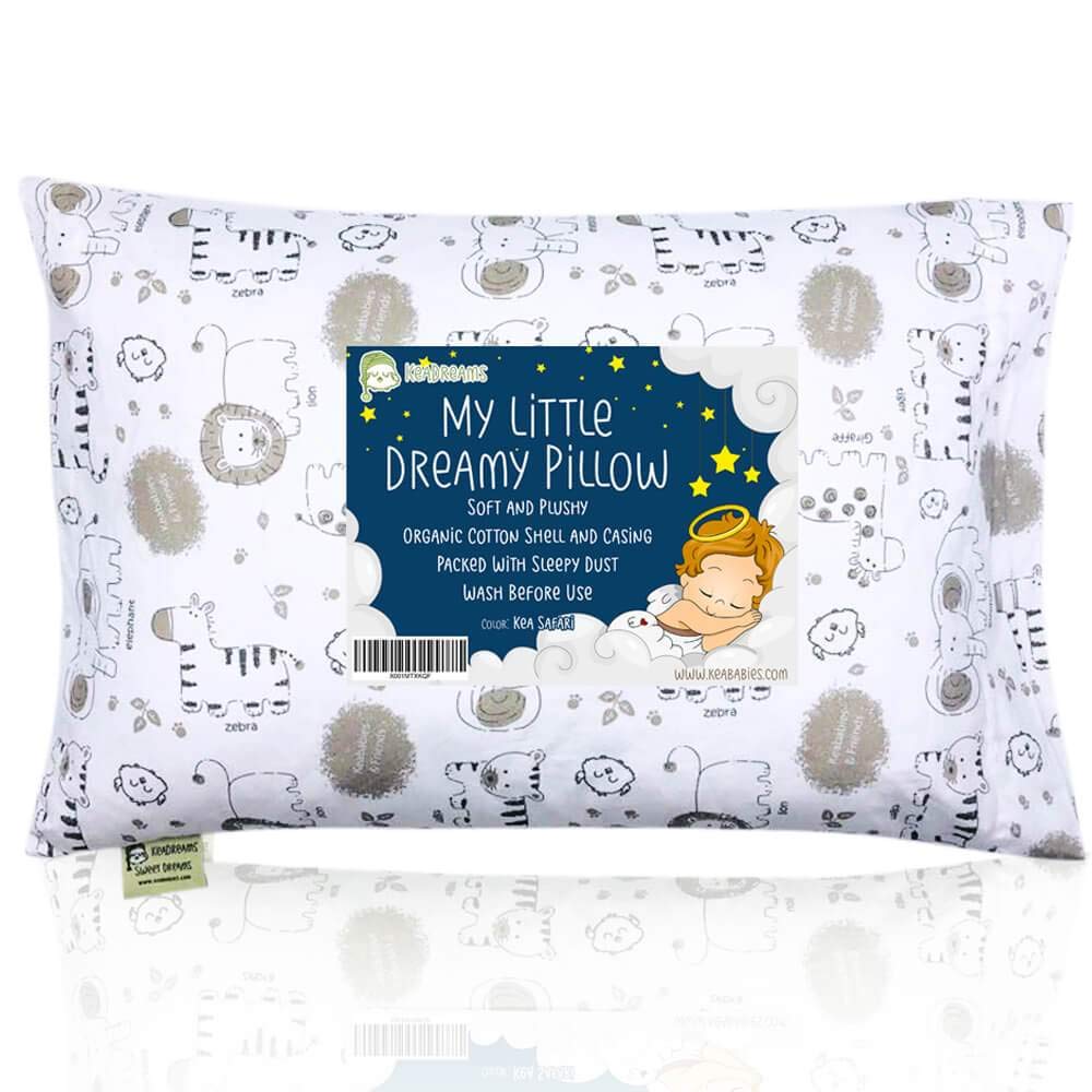 KeaBabies Organic Cotton Infant Pillow