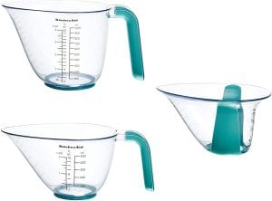 KitchenAid KO298OSAQA Gourmet Liquid Measuring Cups, 3-Piece