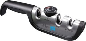 KitchenIQ 50146 Angle Adjust Manual Knife Sharpener
